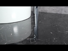 Chrom wykończenie wysokiego miedzianego łącznika zlewu kran do nowoczesnej łazienki T9372L